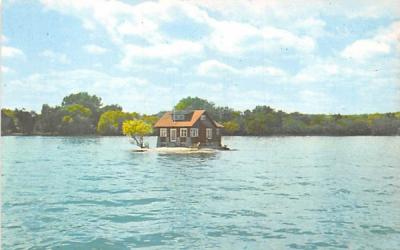 St Lawrence River Thousand Islands, New York Postcard