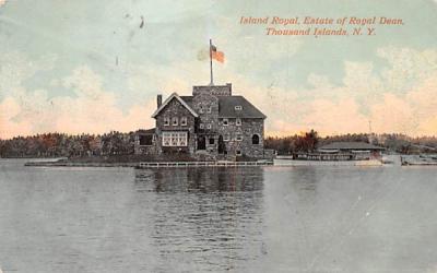 Island Royal Thousand Islands, New York Postcard