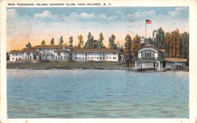 New Thousand Island Country Club Thousand Islands, New York Postcard