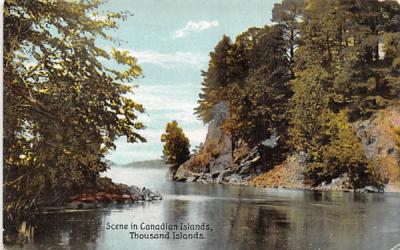 Canadian Islands Thousand Islands, New York Postcard