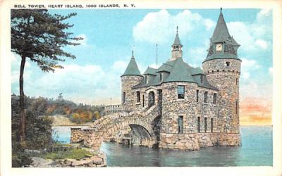 Bell Tower Thousand Islands, New York Postcard