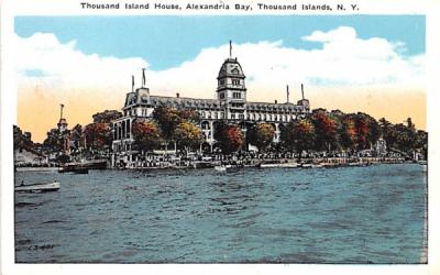 Thousand Island House Thousand Islands, New York Postcard