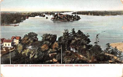 St Lawrence River Thousand Islands, New York Postcard