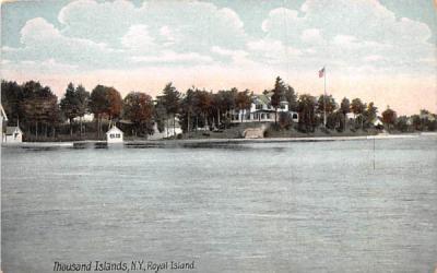 Royal Island Thousand Islands, New York Postcard