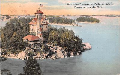 Castle Rest Thousand Islands, New York Postcard