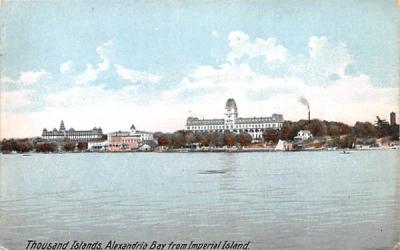 Alexandria Bay Thousand Islands, New York Postcard