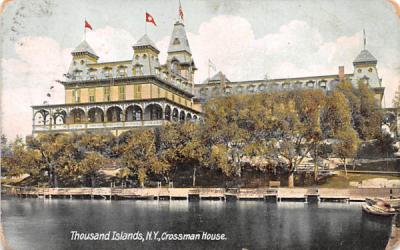Corssman House Thousand Islands, New York Postcard