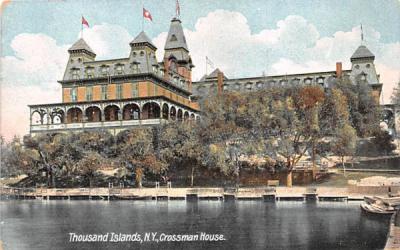 Crossman House Thousand Islands, New York Postcard