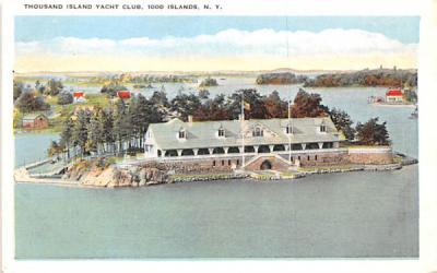 Thousand Island Yacht Club Thousand Islands, New York Postcard