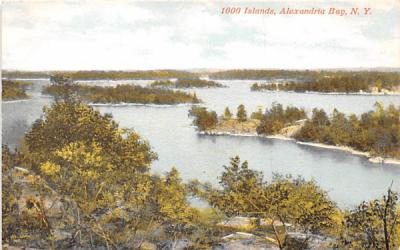 Alexandria Bay Thousand Islands, New York Postcard