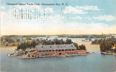 Thousand Island Yacht Club Thousand Islands, New York Postcard