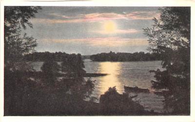 Moonlight Nights Thousand Islands, New York Postcard