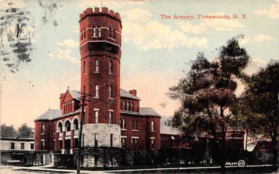 The Armory Tonawanda, New York Postcard