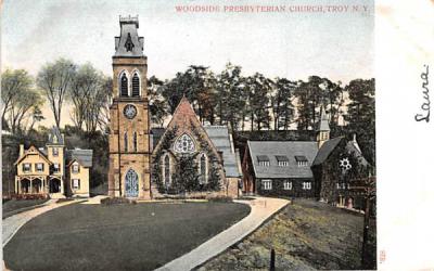 Woodside Presbyterian Church Troy, New York Postcard