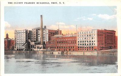 The Cluett Peabody Buildings Troy, New York Postcard