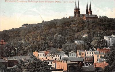 Provincial Seminary Buildings Troy, New York Postcard