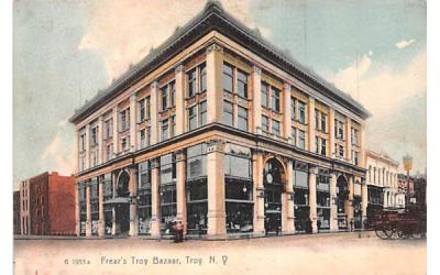 Frear's Troy Bazaar New York Postcard