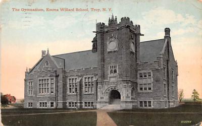 Gymnasium Troy, New York Postcard