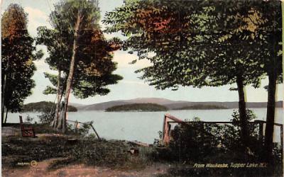From Waukesha Tupper Lake, New York Postcard