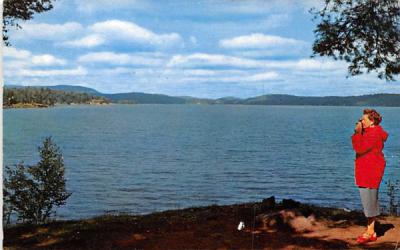 Little Wolf Lake Tupper Lake, New York Postcard