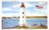 Rock Island Light Thousand Islands, New York Postcard