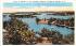 Islands in the Canadian Channel Thousand Islands, New York Postcard