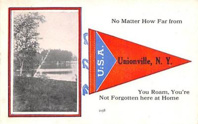 No Matter How Far Unionville, New York Postcard