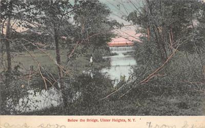 Bridge Ulster Heights, New York Postcard