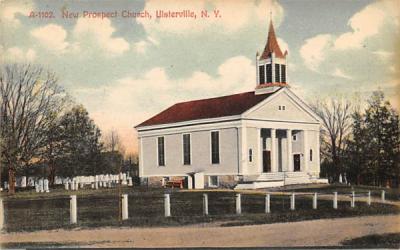 New Prospect Church Ulsterville, New York Postcard