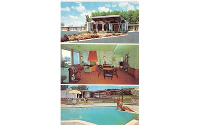 Gateway Motel Utica, New York Postcard