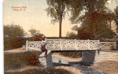 Proctors' Park Utica, New York Postcard