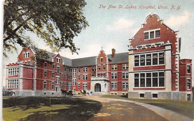 New St Lukes Hospital Utica, New York Postcard