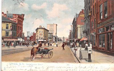 East Genesee Street Utica, New York Postcard