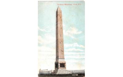 Oriskany Monument Utica, New York Postcard