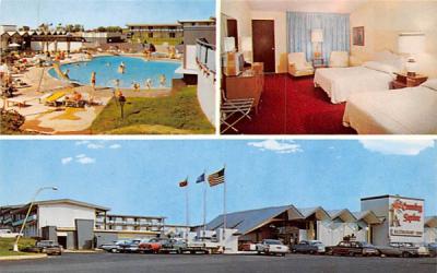 Country Squire Motel Utica, New York Postcard
