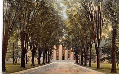 State Hospital Utica, New York Postcard