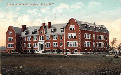 House of Good Shepherd Utica, New York Postcard