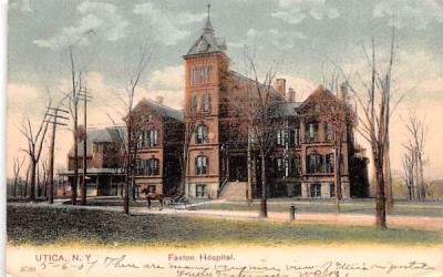 Faxton Hospital Utica, New York Postcard