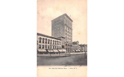 Utica City National Bank New York Postcard