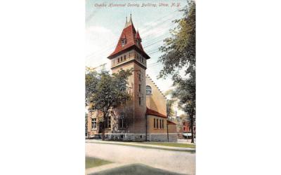 Oneida Historical Society Building Utica, New York Postcard