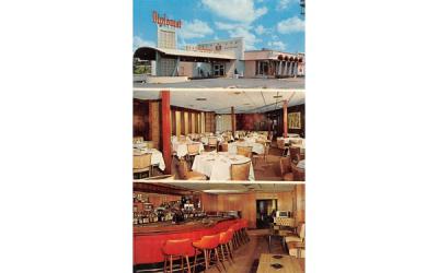 Diplomat Restaurant & Cocktail Lounge Utica, New York Postcard