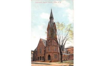 Tabernacle Baptist Church Utica, New York Postcard