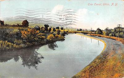 Erie Canal Utica, New York Postcard