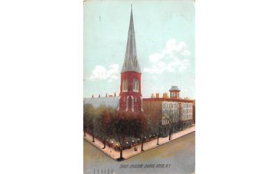 Grace Episcopal Church Utica, New York Postcard