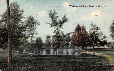 Watson Williams Park Utica, New York Postcard