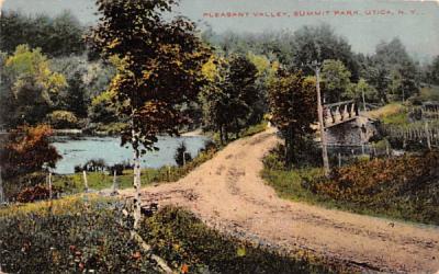 Pleasnat Valley Utica, New York Postcard