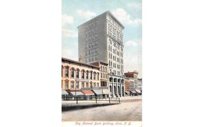 City National Bank Building Utica, New York Postcard