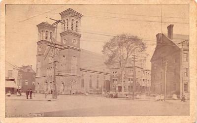 St Joseph's Church Utica, New York Postcard