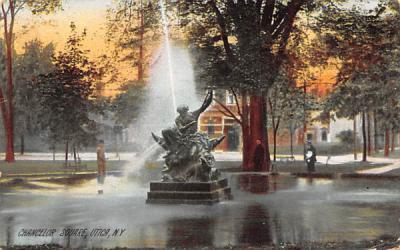 Chancelor Square Utica, New York Postcard