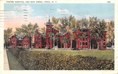 Faxton Hospital & New Annex Utica, New York Postcard